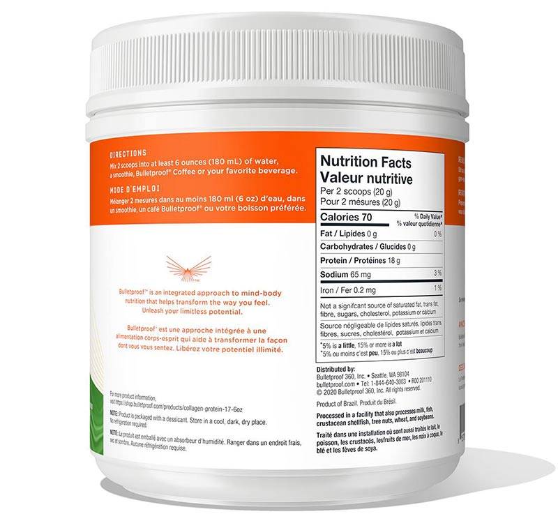 Bulletproof Collagen - Unflavoured