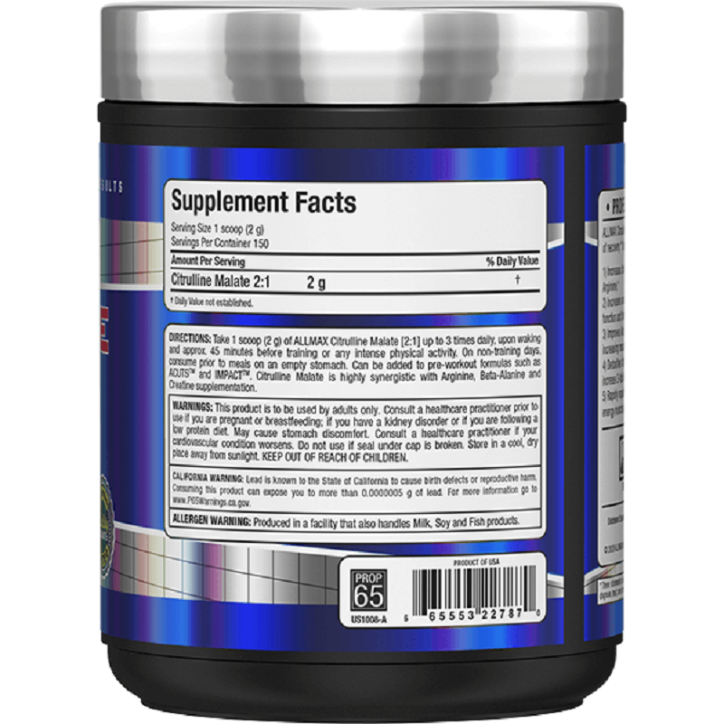 Allmax Citrulline Malate 2:1 300g