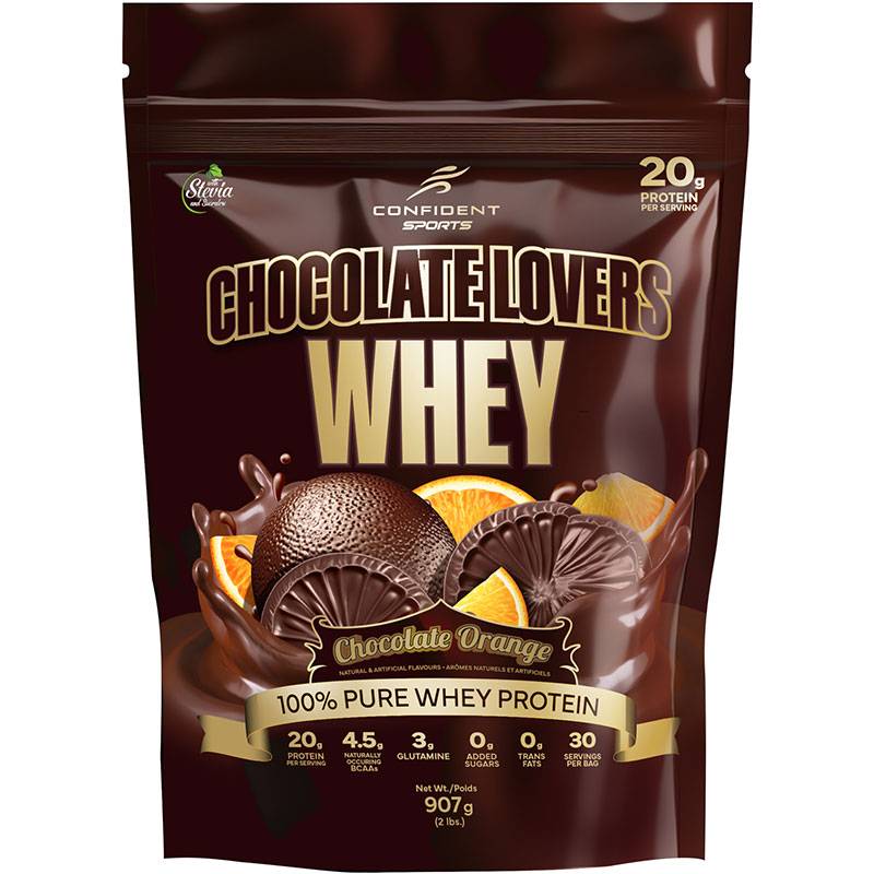 Confident Sports Chocolate Lovers Whey 907g