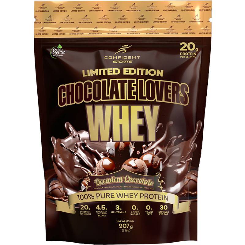 Confident Sports Chocolate Lovers Whey 907g