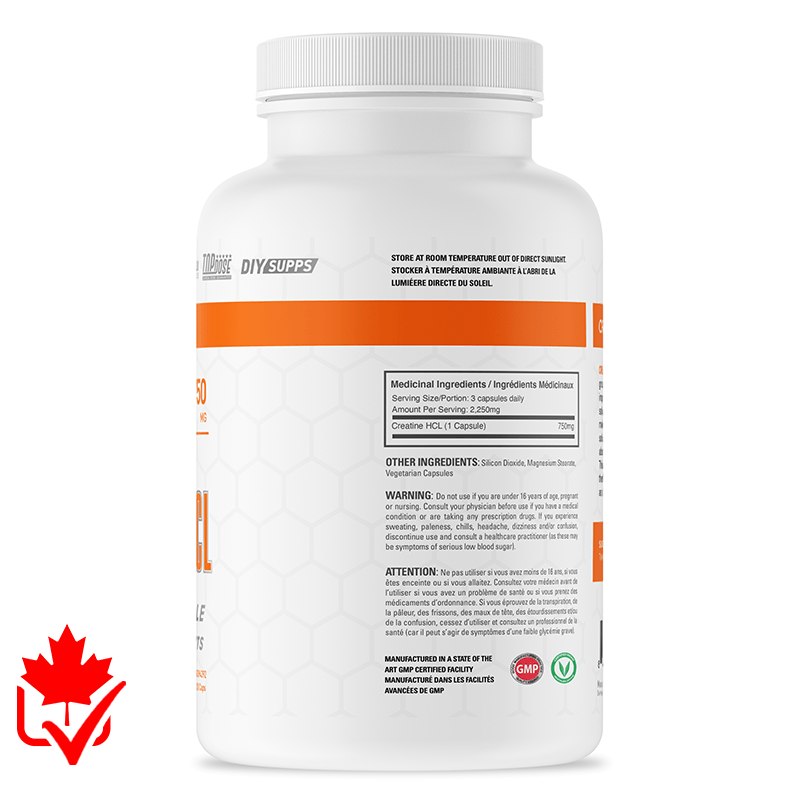 Ballistic Labs Creatine HCL 120 caps