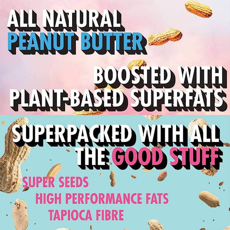 Fatso Flavour Powered Peanut Butter - Crunchy Salted Caramel