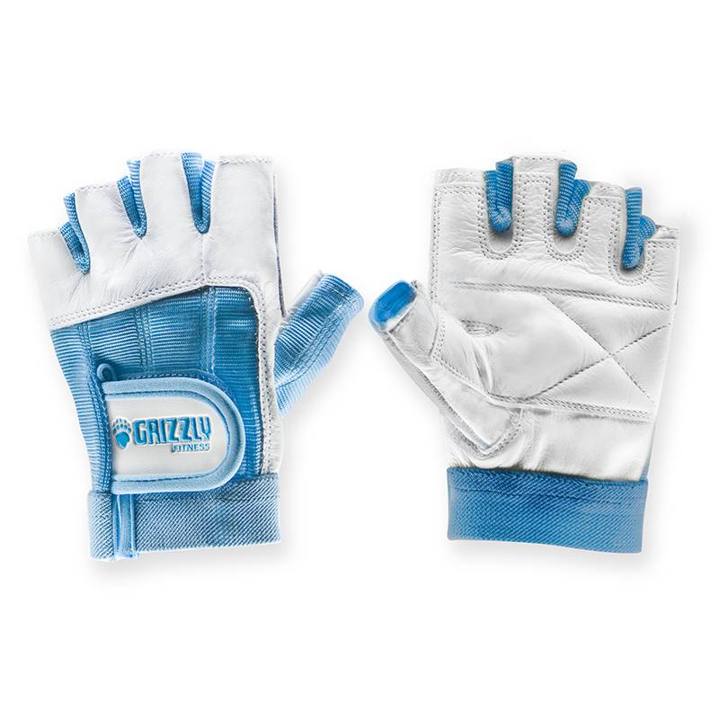 Grizzly Fitness Women's Paws Training Gloves (#8758-14) - Blue