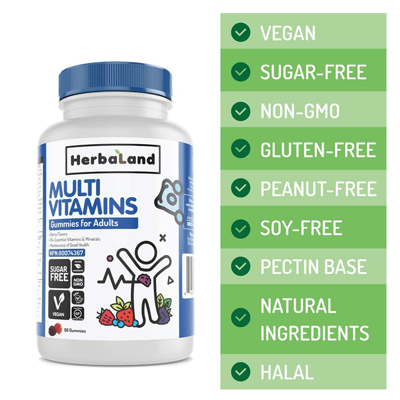 Herbaland Multivitamins Adult 90 Gummies