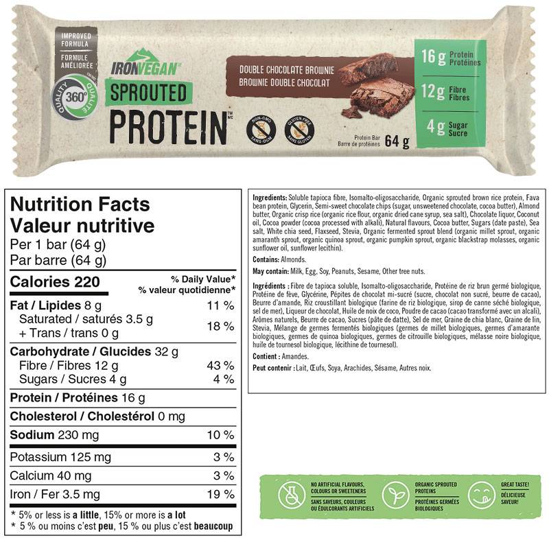 Iron Vegan Bar Box of 12