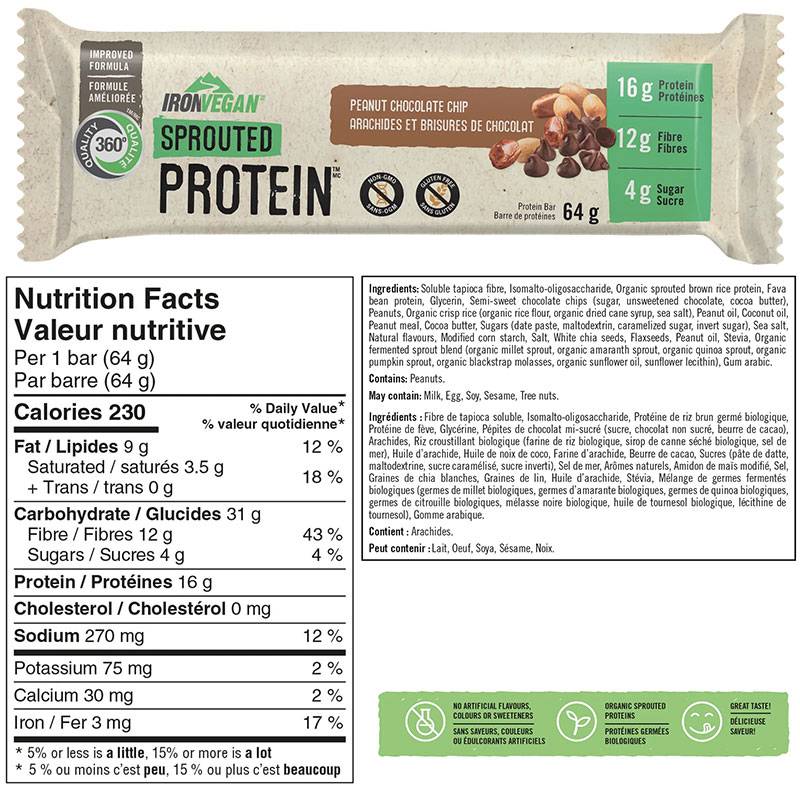 Iron Vegan Bar Box of 12