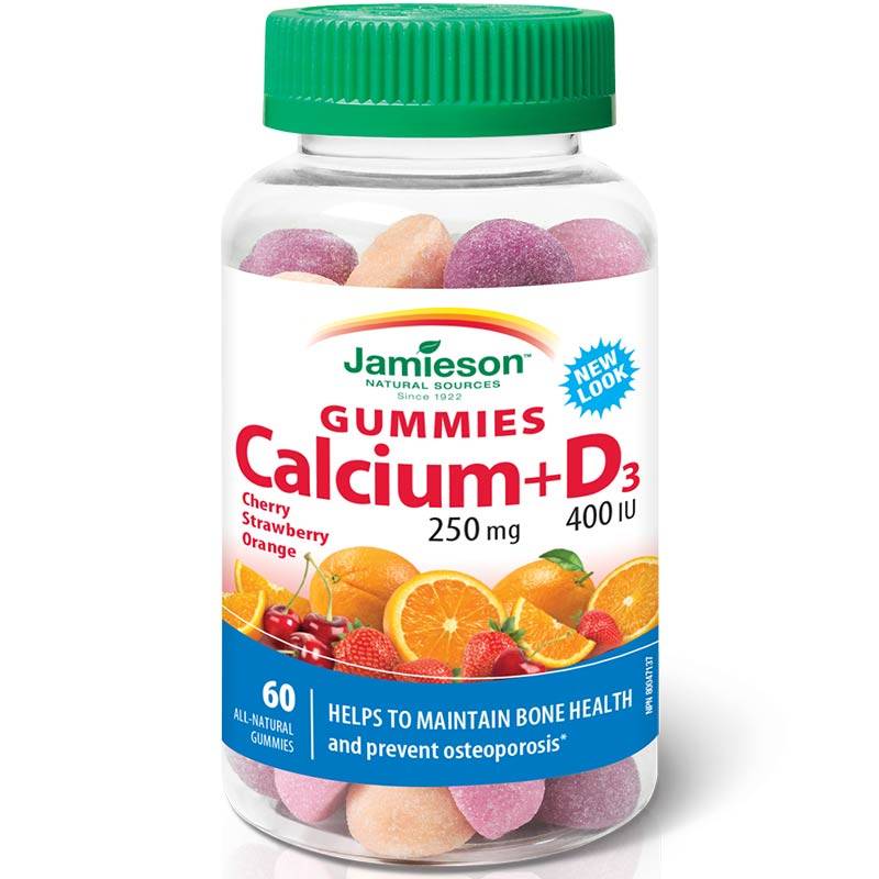 Jamieson Calcium + D3 Gummies