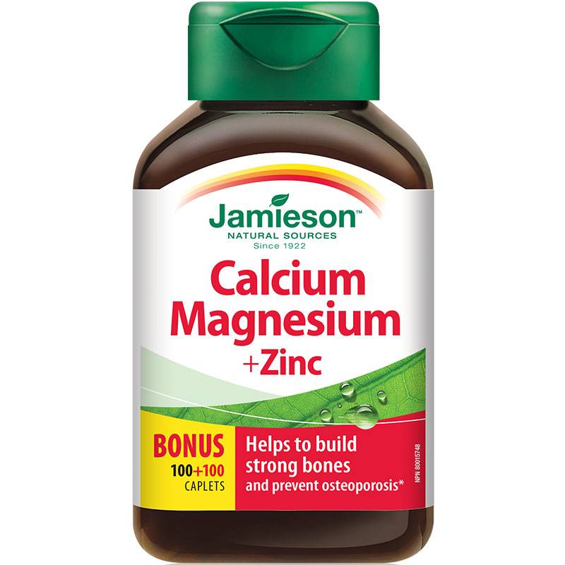 Jamieson Calcium Magnesium + Zinc *Bonus Size!*