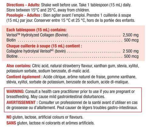 Jamieson Collagen Anti-Wrinkle Liquid - Strawberry