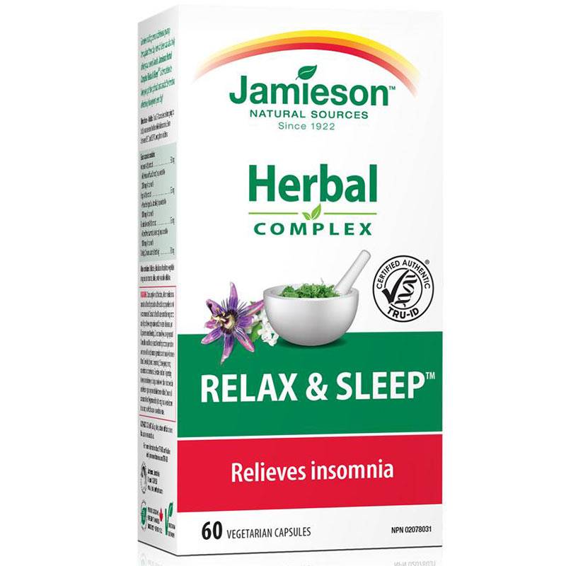 Jamieson Herbal Complex Relax & Sleep 60 caps