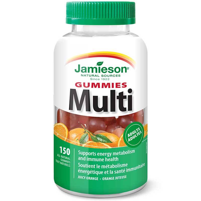 Jamieson Multi Gummies For Adults 150 Gummies