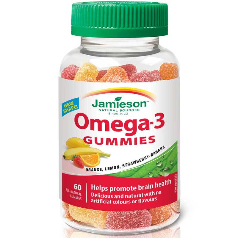 Jamieson Omega-3 Adult Gummies 60 caps