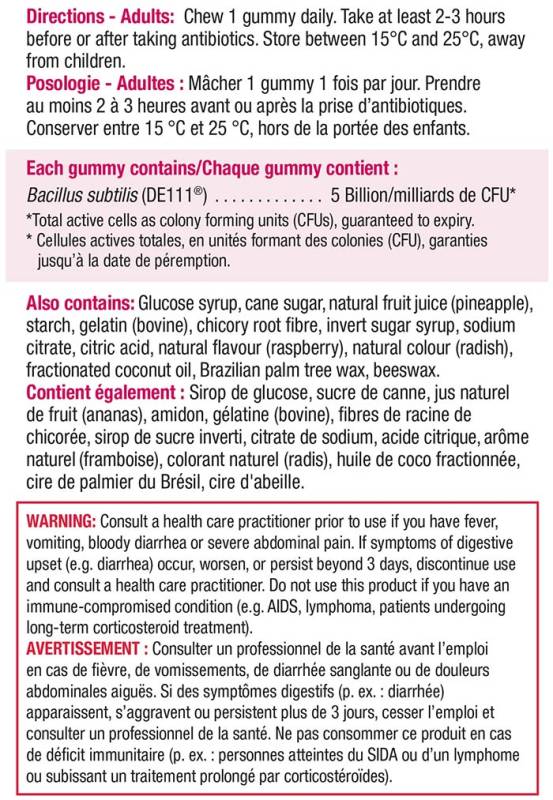 Jamieson Probiotic Berry Blast 45 gummies