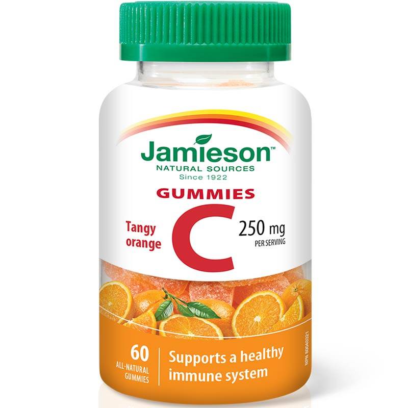 Jamieson Vitamin C 250mg Gummie - Tangy Orange