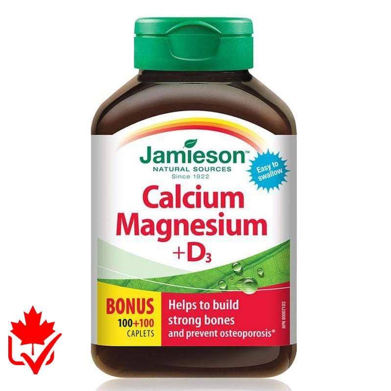 Jamieson Cal-Mag 2:1+ Vitamin D 200 caps