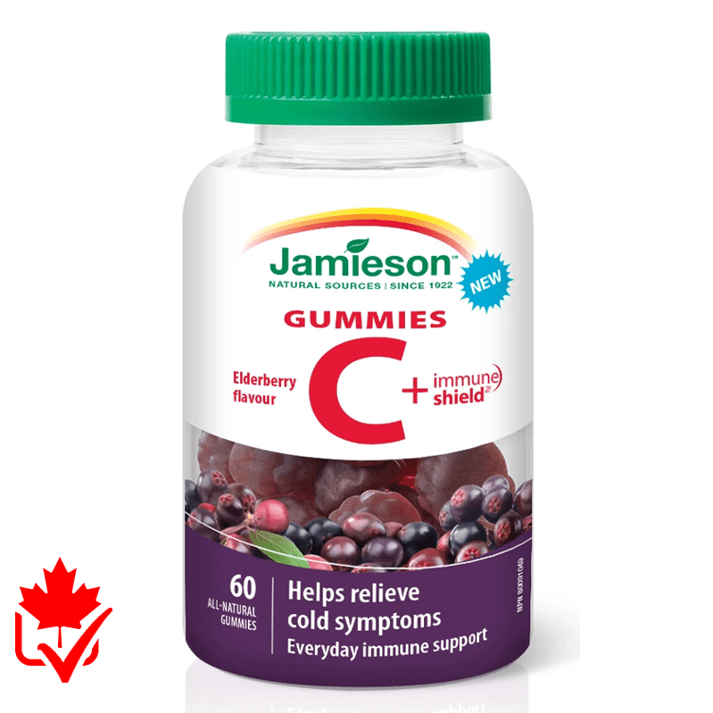 Jamieson Vitamin C Immune Shield 60 gummies