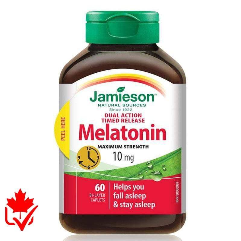 Jamieson Melatonin 10mg Timed Release 60 caps