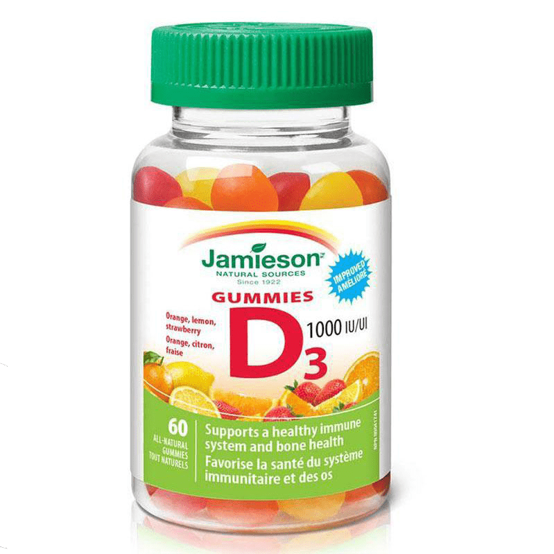 Jamieson Vitamin D 1000IU 60 jujubes