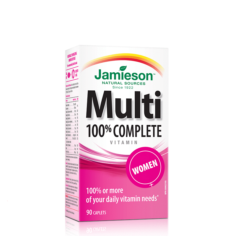 Jamieson Multivitamin 100% Complete for women 90 caps