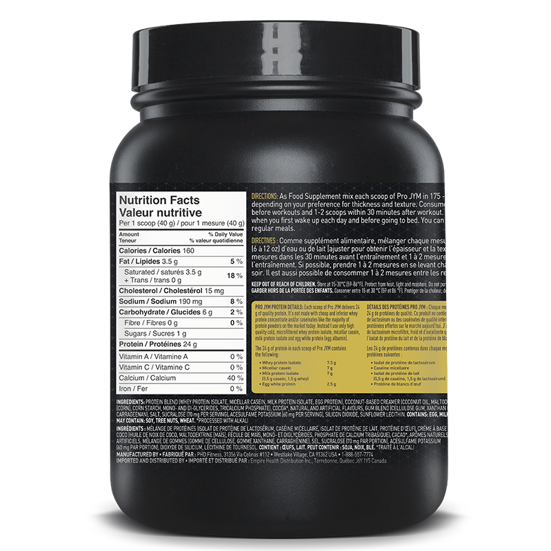 JYM Pro Protein 4lb