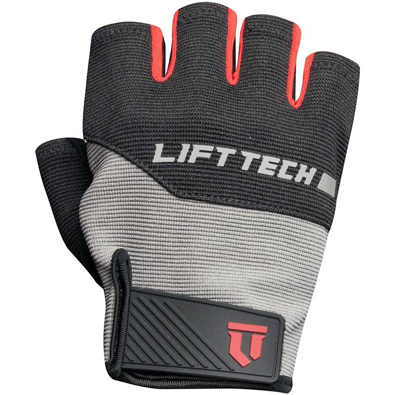 Lift Tech Fitness Men's Classic Gloves Black/Gray/Red