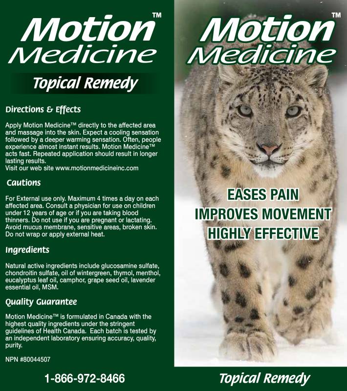 Motion Medicine Topical Cream