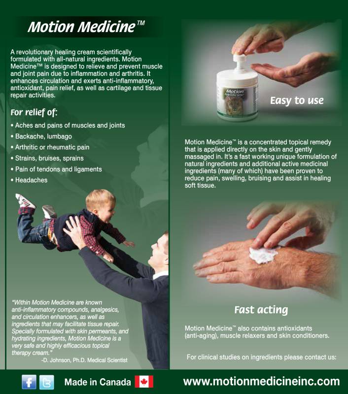 Motion Medicine Topical Cream