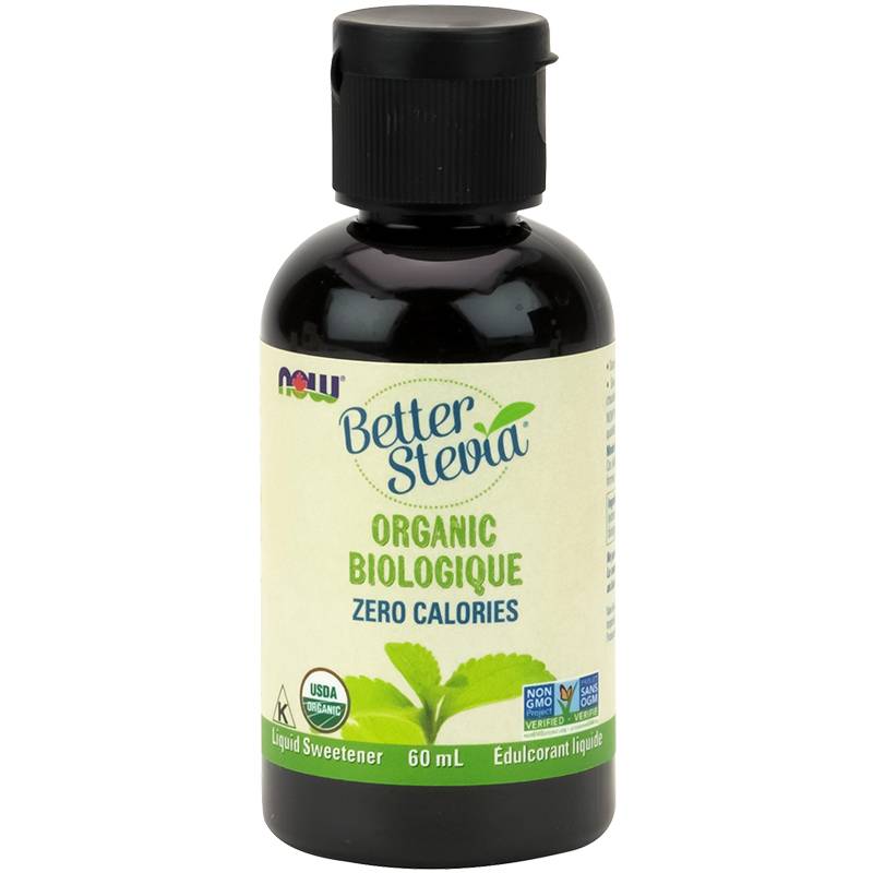NOW Organic Stevia Liquid Extract Sweetener
