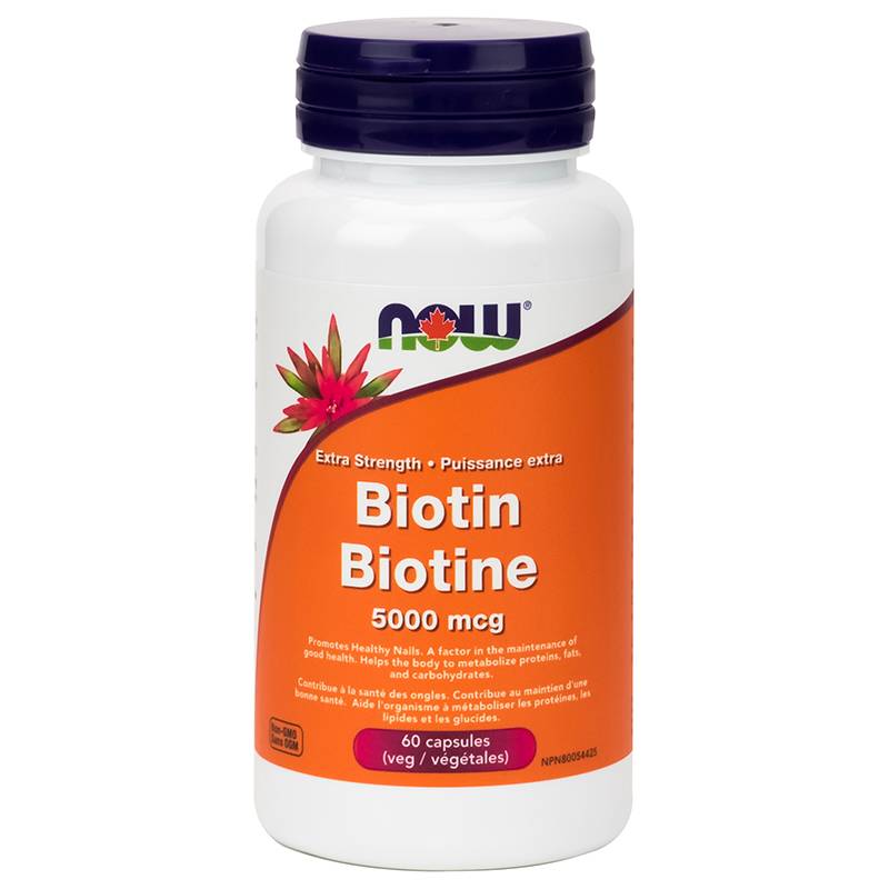 NOW Biotin Extra Strength 5000 mcg
