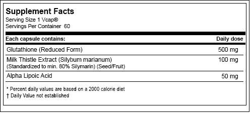 NOW Glutathione 500 mg