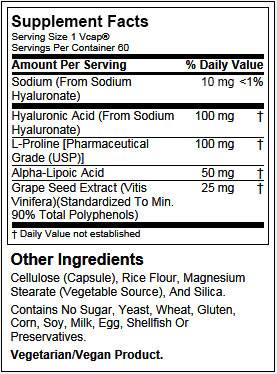 NOW Hyaluronic Acid