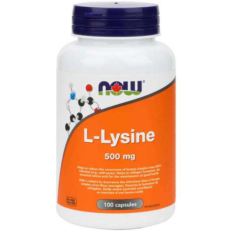 NOW L-Lysine 500 mg