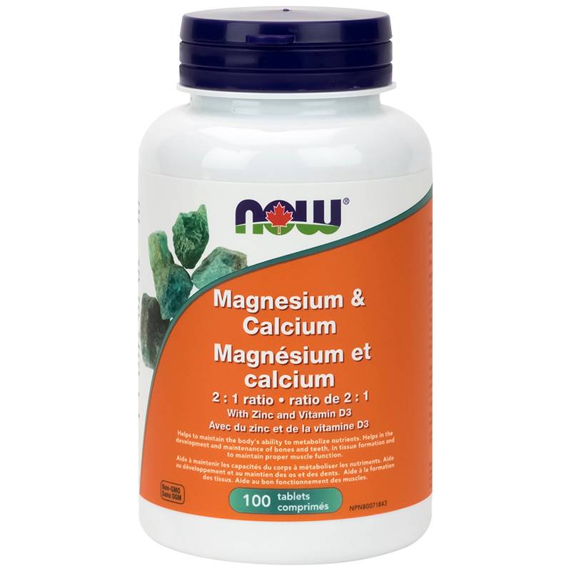 NOW Magnesium & Calcium