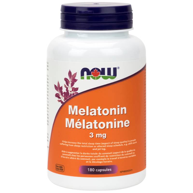 NOW Melatonin 3 mg