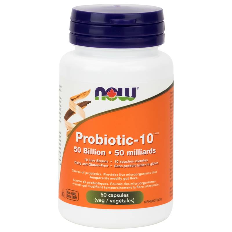 NOW Probiotic-10 (50 Billion)