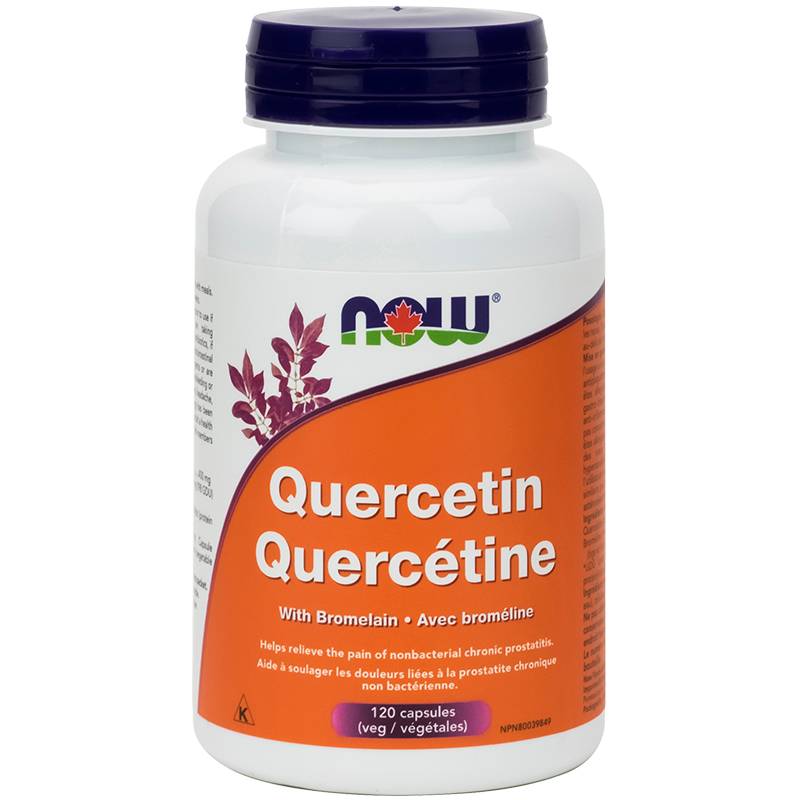 NOW Quercetin with Bromelain