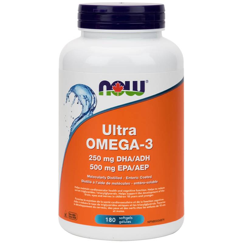 NOW Ultra Omega-3 500 EPA / 250 DHA