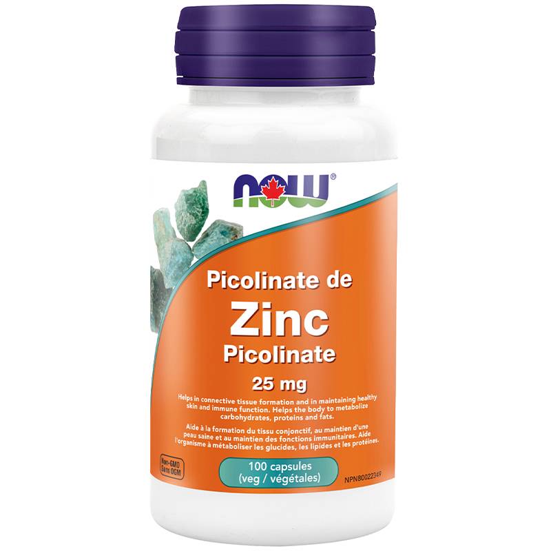 NOW Zinc Picolinate 25 mg