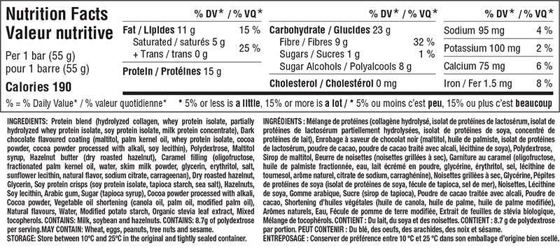 Nutraphase Protein & Co. Bar - Hazelnut Nougat