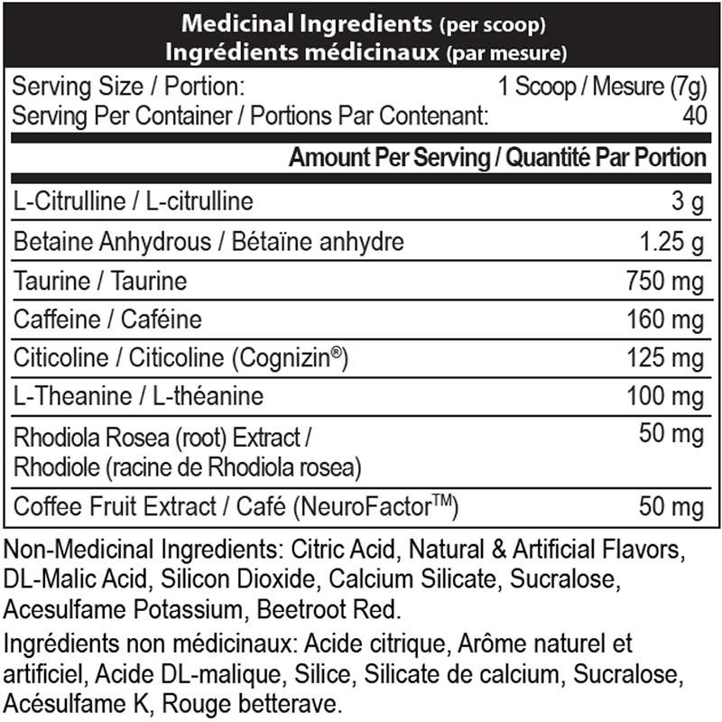 PEScience Prolific Pre-Workout
