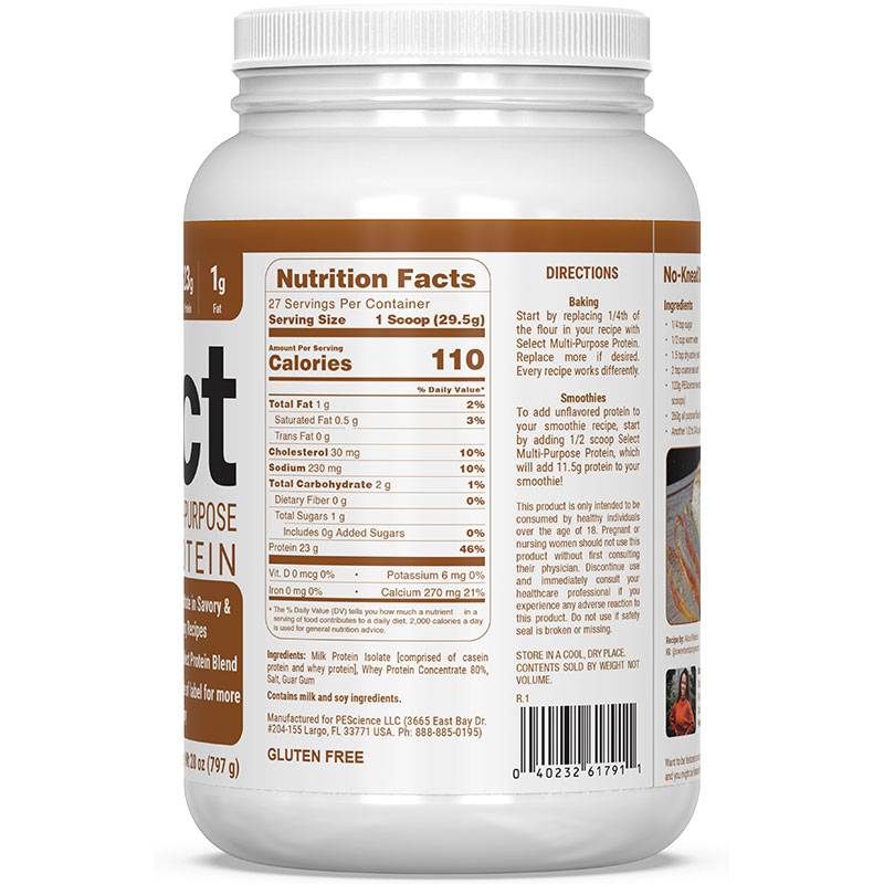 PEScience Select Multi-Purpose Protein - Unflavoured