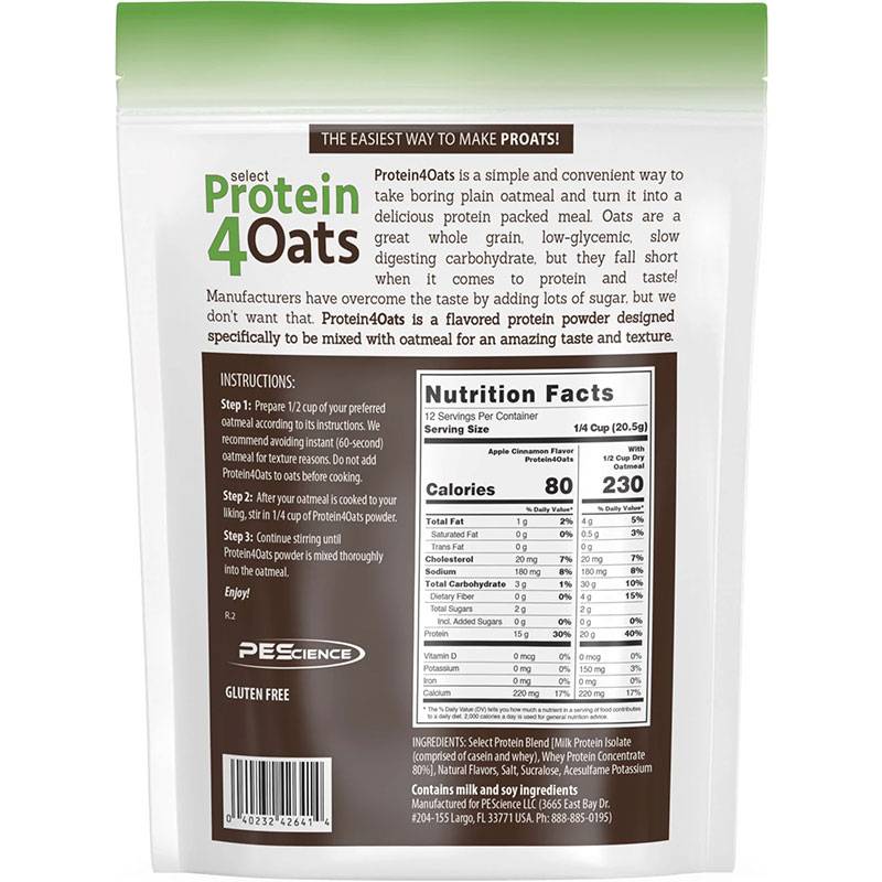 PEScience Select Protein 4 Oats