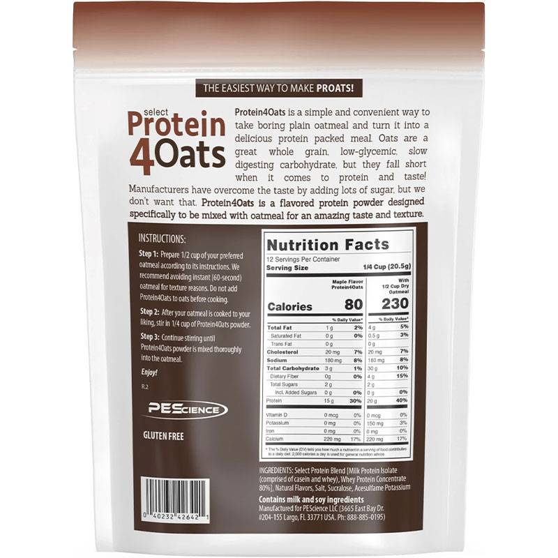 PEScience Select Protein 4 Oats