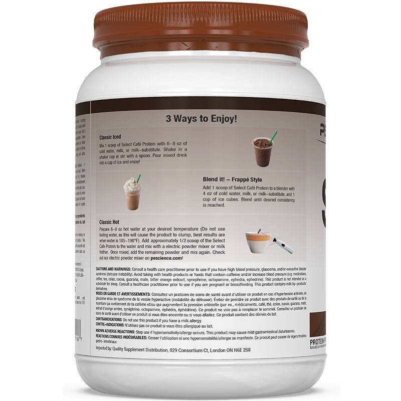 PEScience Select Protein Cafe Series