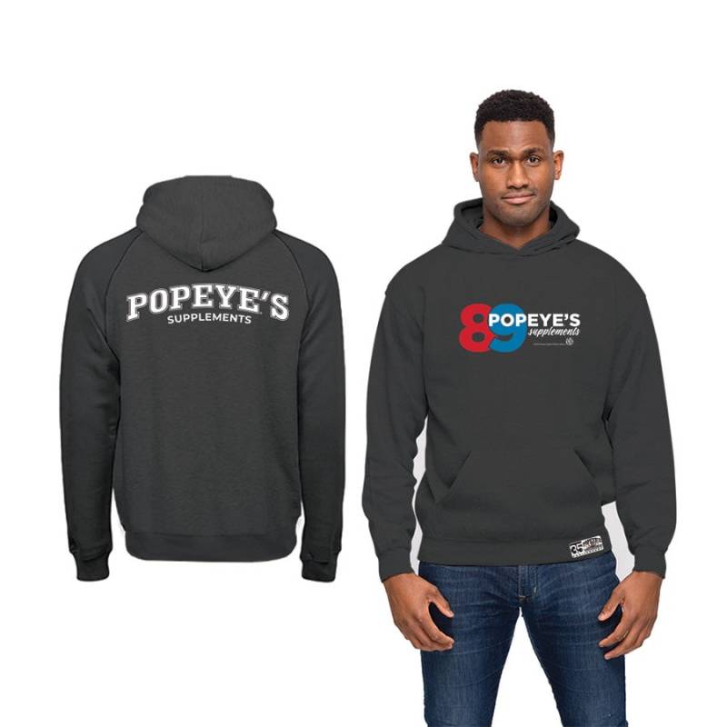 Popeye's Fleece Hoodie '89 Black