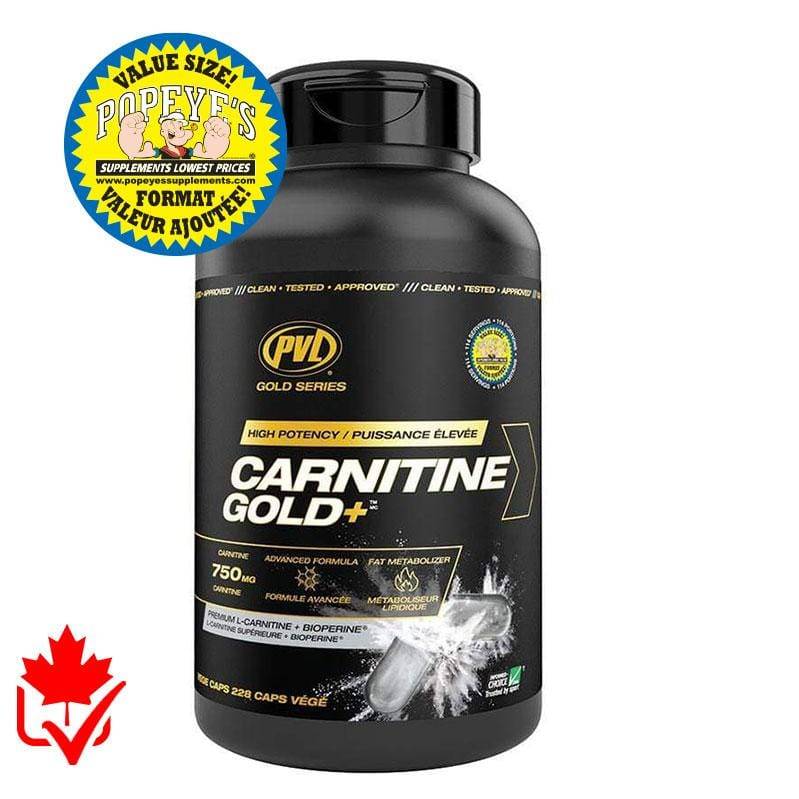 PVL Carnitine Gold 228 caps