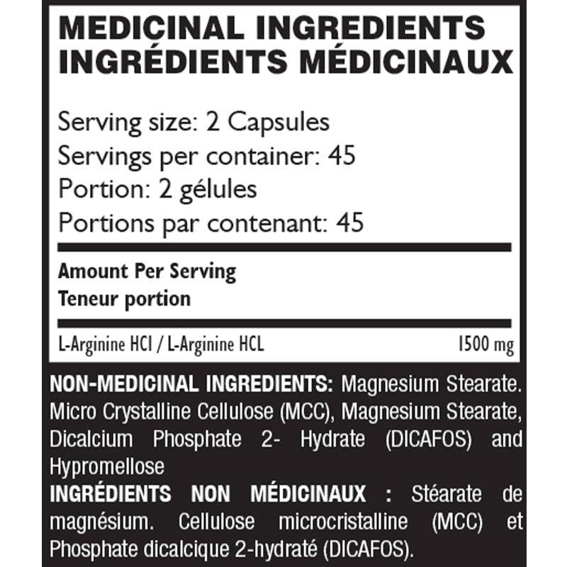 Pakd Sports Nutrition L-Arginine 1500