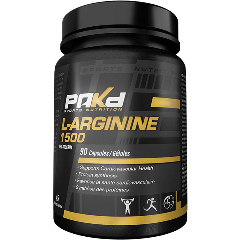 Pakd Sports Nutrition L-Arginine 1500