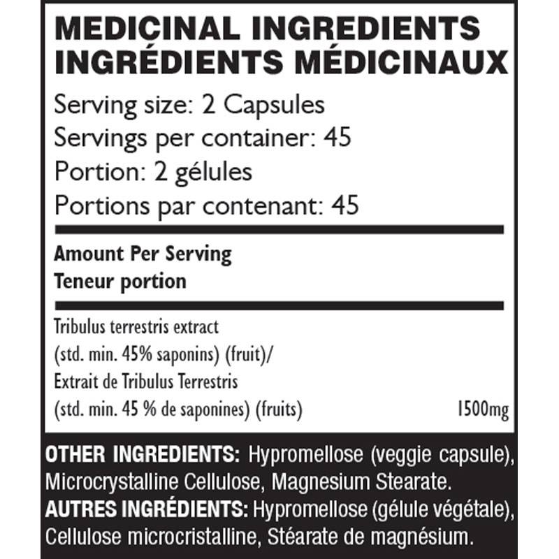 Pakd Sports Nutrition Tribulus 1500