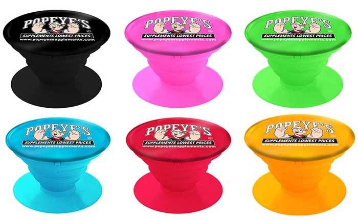 Popeye's Supplements Cell Phone Pop Socket/Holder